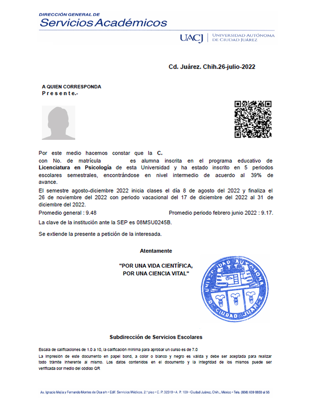 Constancia de situacion de estudios image to u